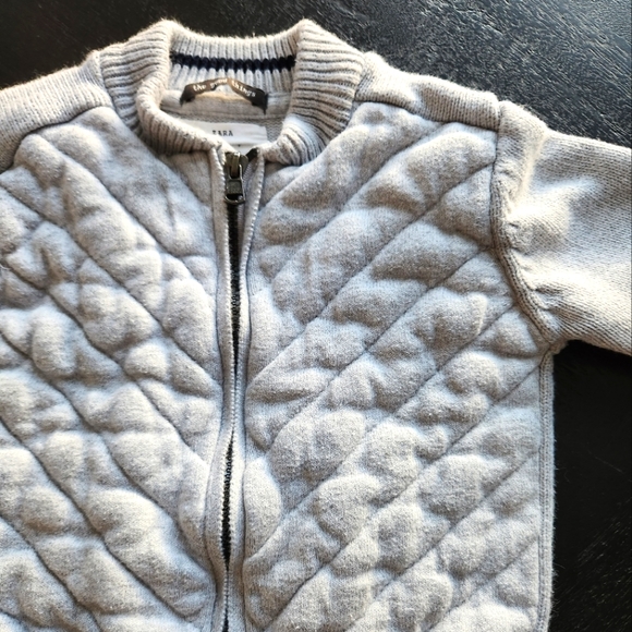 Zara zip sweater size 18-24M - Picture 2 of 8